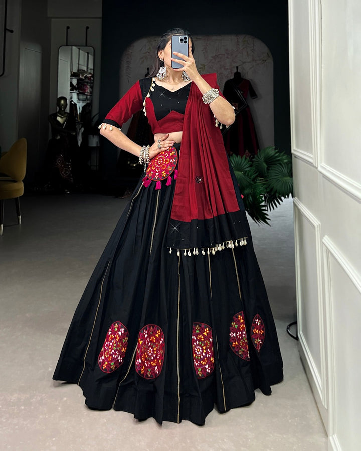 Navratri-Ready in Classic Black