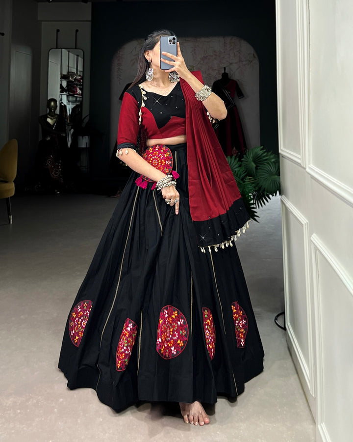 Navratri-Ready in Classic Black