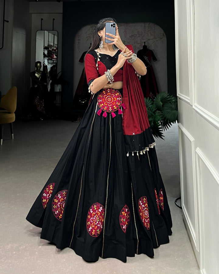Navratri-Ready in Classic Black