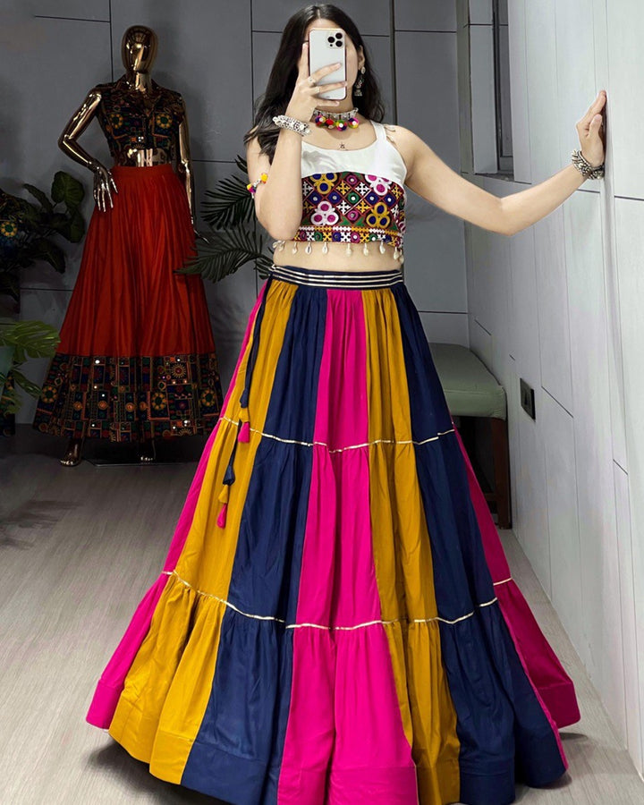Rainbow Radiance – Navratri Lehenga Set