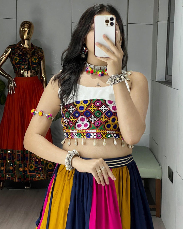 Rainbow Radiance – Navratri Lehenga Set